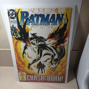 Batman Comic Book - Crash & Burn #483